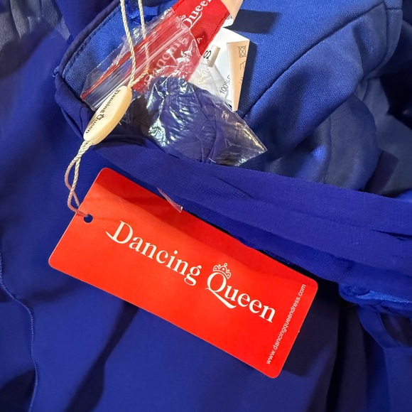 Dancing Queen sequins Gowns for wedding, prom, formal event etc NWT blue or gray - Picture 6 of 12